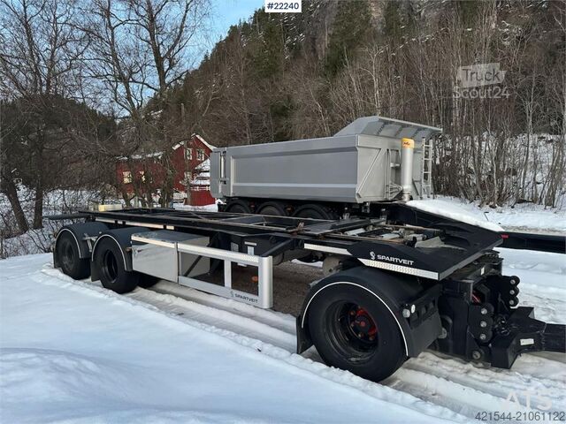 Portal arm system  Spartveit KSL-3 hook trailer