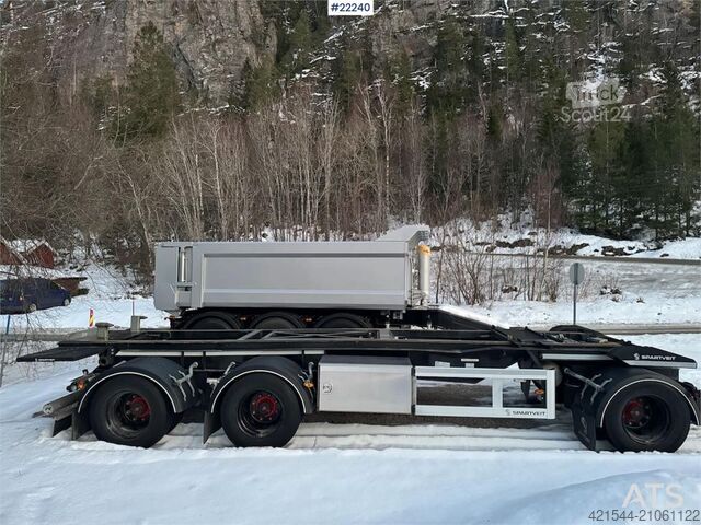 Portal arm system  Spartveit KSL-3 hook trailer