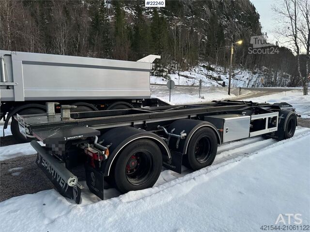 Portal arm system  Spartveit KSL-3 hook trailer