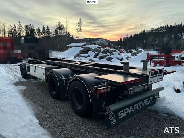 Portal arm system  Spartveit KSL-3 hook trailer