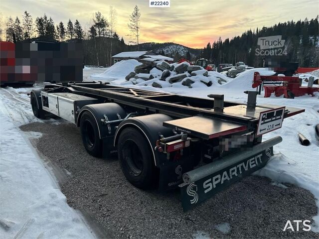 Portal arm system  Spartveit KSL-3 hook trailer