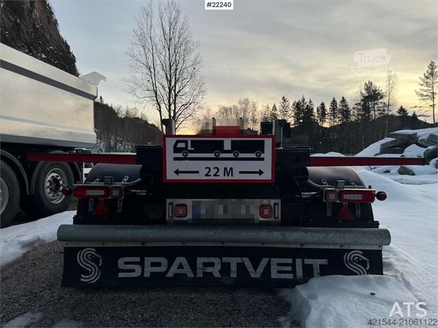 Portal arm system  Spartveit KSL-3 hook trailer