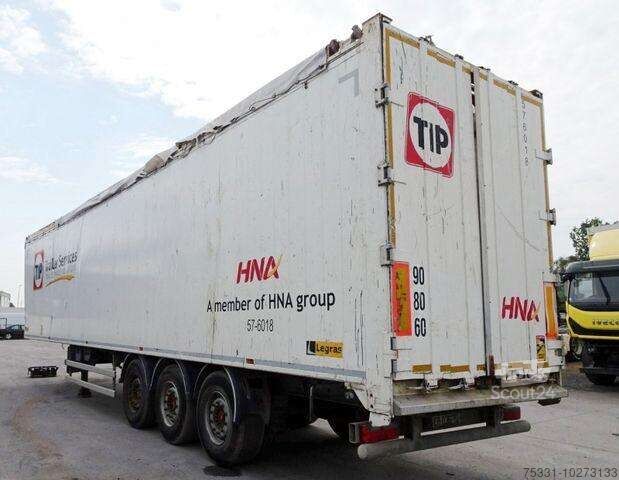 Auflieger mit Walkingfloor LEGRAS WALKINGFLOOR 94M³ walking floor