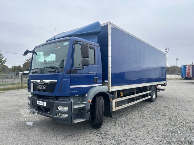 Box truck MAN TGM 16.250 EURO 6 FURGON