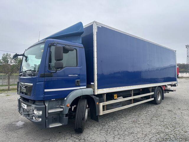 Box truck MAN TGM 16.250 EURO 6 FURGON