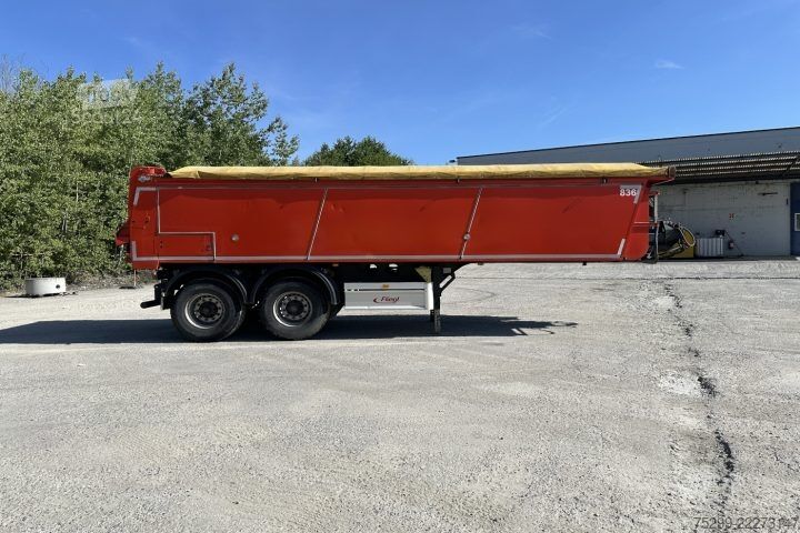 Напівпричіп Fliegl ASS 272 Abschiebesystem / Swiss-Vehicle