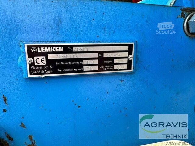 Poľný kultivátor Lemken ZIRKON 10/600 KA