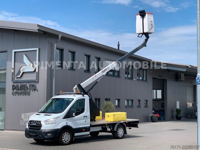 Lastbilsmonterad arbetsplattform FORD Transit 2.0 TDCI Hubarbeitsbühne Topy11 11m RFK