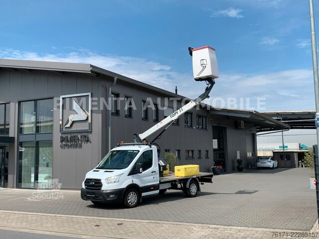 Lastbilsmonterad arbetsplattform FORD Transit 2.0 TDCI Hubarbeitsbühne Topy11 11m RFK