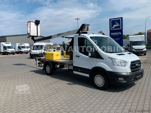 Lastbilsmonterad arbetsplattform FORD Transit 2.0 TDCI Hubarbeitsbühne Topy11 11m RFK