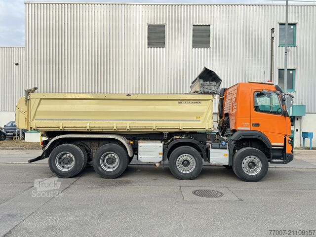  Volvo FMX 540 8x4 MEILLER 3-S-Kipp Lift Plane