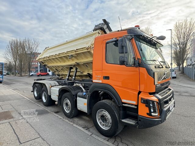  Volvo FMX 540 8x4 MEILLER 3-S-Kipp Lift Plane