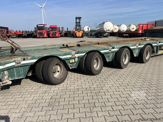 Nízký nakladač Faymonville STZ-4AU , 4x hydraulic steering-axle, hydraulic...