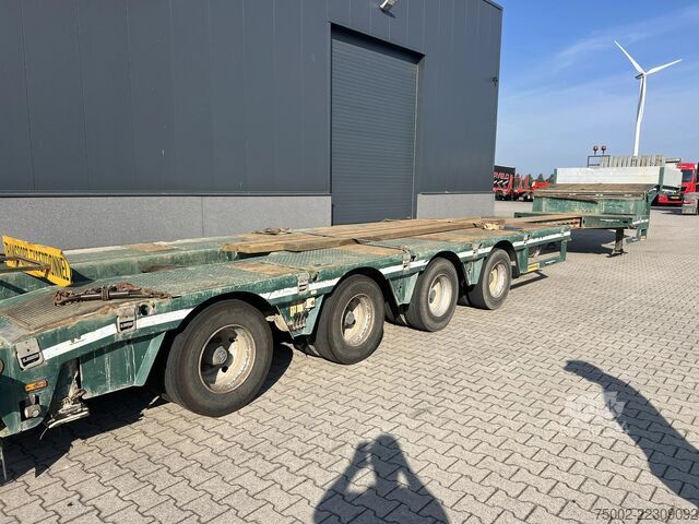 Nízký nakladač Faymonville STZ-4AU , 4x hydraulic steering-axle, hydraulic...