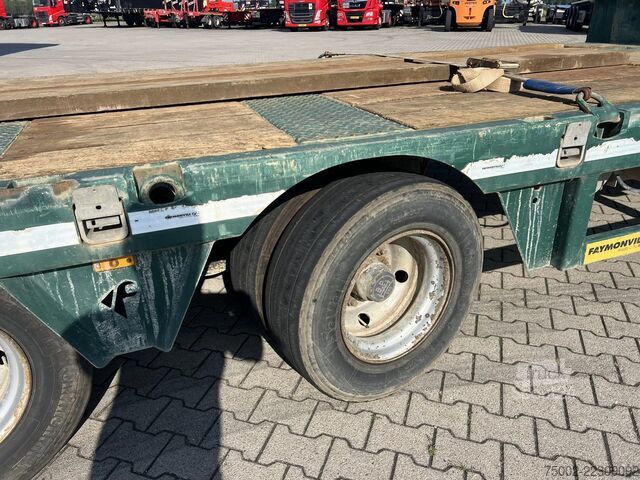 Nízký nakladač Faymonville STZ-4AU , 4x hydraulic steering-axle, hydraulic...