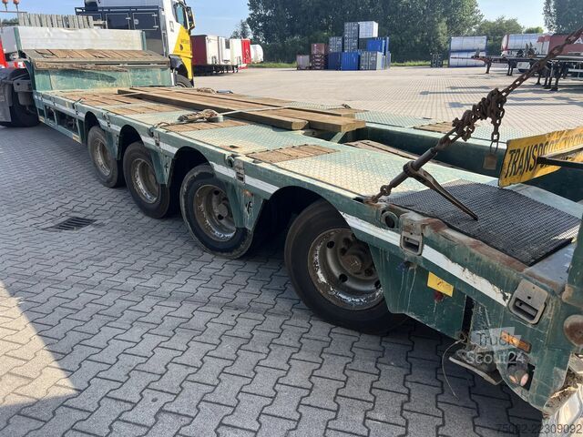 Nízký nakladač Faymonville STZ-4AU , 4x hydraulic steering-axle, hydraulic...
