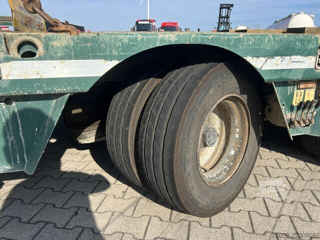 Nízký nakladač Faymonville STZ-4AU , 4x hydraulic steering-axle, hydraulic...