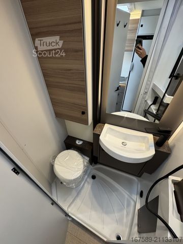 Polointegrovaný karavan BÜRSTNER B 66 TD 690, Autom,Sat,Navi,RFK,Lithium,AKTION