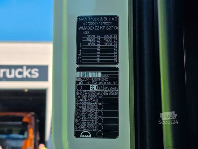 Standard SZM MAN TGX 18.500 4X2 BLS / Retarder / Standklimaanlage