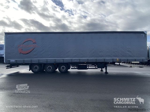 Open semitrailer with tarp Schmitz Cargobull Semitrailer Curtainsider Standard
