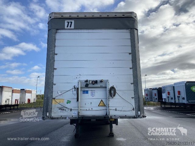 Open semitrailer with tarp Schmitz Cargobull Semitrailer Curtainsider Standard