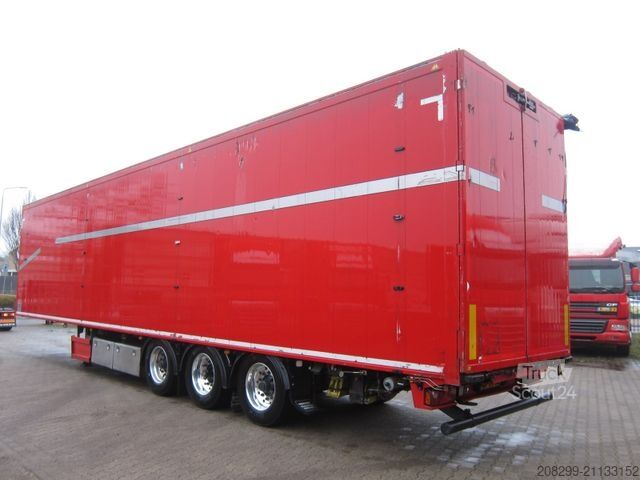 Polpriklopnik s premičnim dnom KNAPEN K100 Schubboden 97m3 Funk BPW