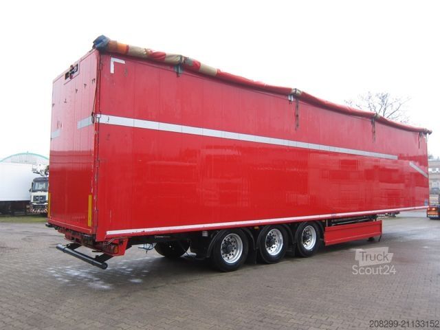 Polpriklopnik s premičnim dnom KNAPEN K100 Schubboden 97m3 Funk BPW