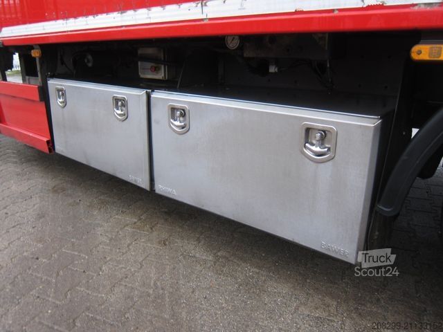 Polpriklopnik s premičnim dnom KNAPEN K100 Schubboden 97m3 Funk BPW