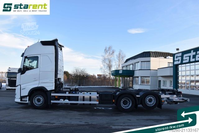 Φορτηγό εναλλασσόμενου αμαξώματος VOLVO FH 500 XL 6X2 BDF LBW 2000 KG ACC I-Park-Cool