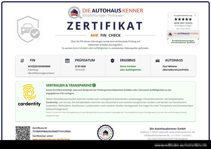 Furgon blaszak VOLKSWAGEN VW Crafter Kasten Klima/Kamera/AHK