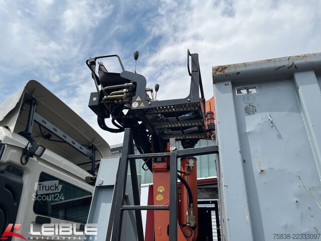 Φορτηγό γερανός roll-off MAN TGS 26.460 6x2*Meiller RS21.65 ++ Kran Mulde