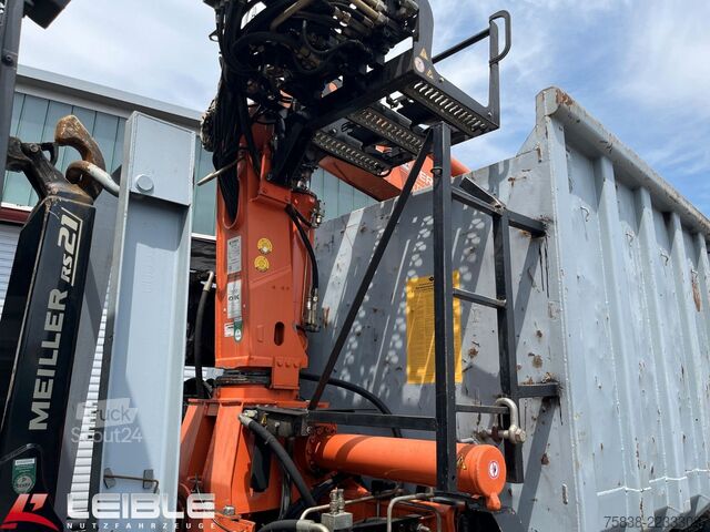 Φορτηγό γερανός roll-off MAN TGS 26.460 6x2*Meiller RS21.65 ++ Kran Mulde