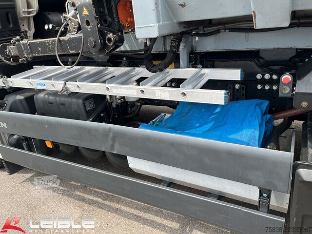 Φορτηγό γερανός roll-off MAN TGS 26.460 6x2*Meiller RS21.65 ++ Kran Mulde