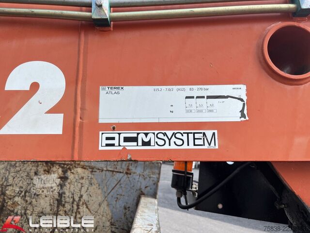 Φορτηγό γερανός roll-off MAN TGS 26.460 6x2*Meiller RS21.65 ++ Kran Mulde