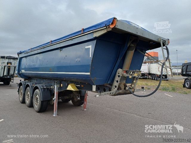 Tippsemi Schmitz Cargobull Kipper Stahlrundmulde 24m³