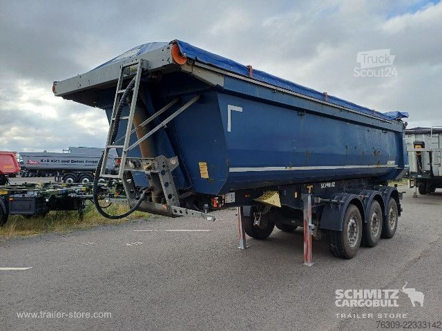 Tippsemi Schmitz Cargobull Kipper Stahlrundmulde 24m³