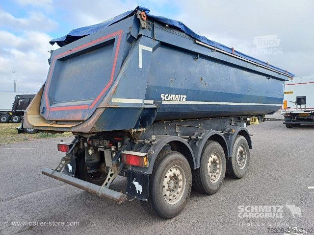 Tippsemi Schmitz Cargobull Kipper Stahlrundmulde 24m³