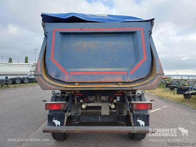 Tippsemi Schmitz Cargobull Kipper Stahlrundmulde 24m³