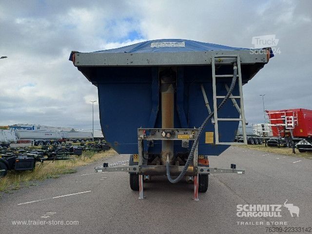 Tippsemi Schmitz Cargobull Kipper Stahlrundmulde 24m³