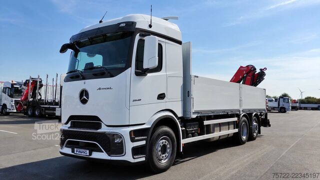 Грузоподъемная платформа Mercedes-Benz Actros 2548 L 6x2 ProCabin Baustoff-Pritsche FA...