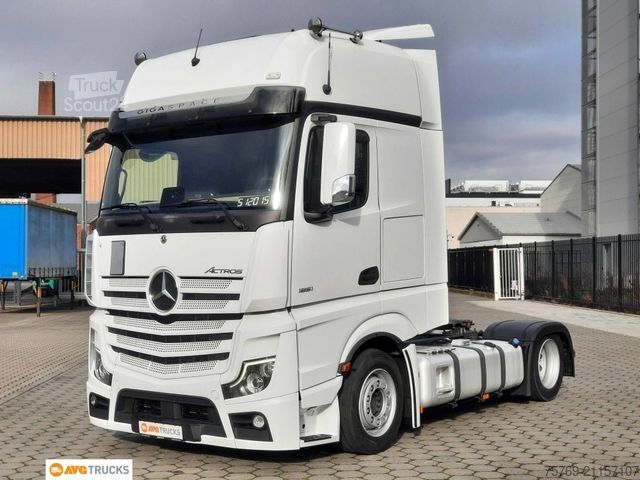 Cabeza tractora de gran volumen MERCEDES-BENZ 1851 LS ACTROS GIGA Öl-Retarder Standklima