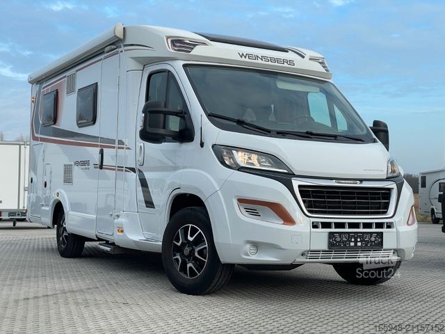 Half-integraal camper WEINSBERG Pepper 600 MEG | Markise, RFK, AHK,TV, SOG