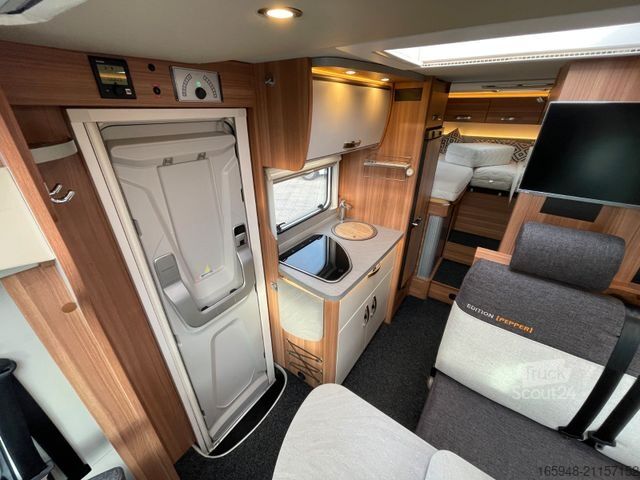 Half-integraal camper WEINSBERG Pepper 600 MEG | Markise, RFK, AHK,TV, SOG