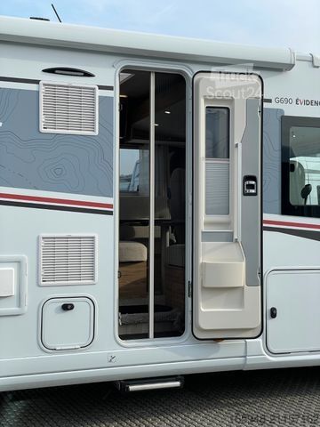 Camper integrado PILOTE G 690 Evidence | TV+.,4x AH Lithium, Uvm