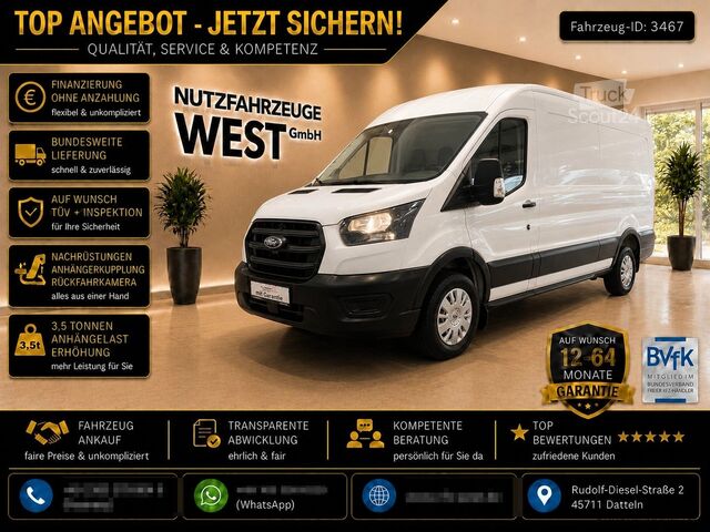 Fourgon surélevé FORD Transit TDCI L3-H2*Hoch+Lang*Garantie*