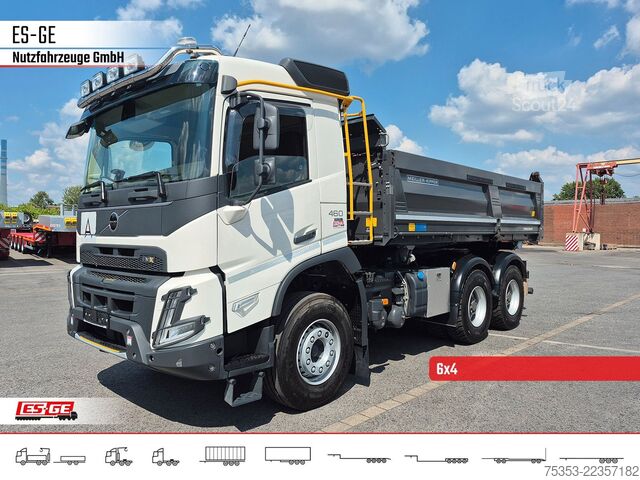 Camión de plataforma VOLVO FMX 6x4 R Xpress Meiller DSK