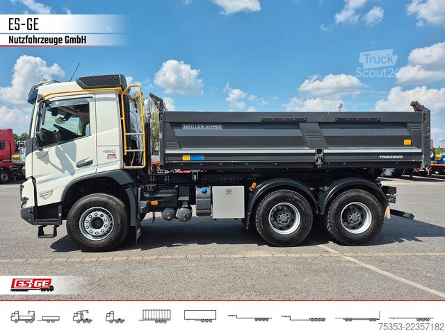 Camión de plataforma VOLVO FMX 6x4 R Xpress Meiller DSK