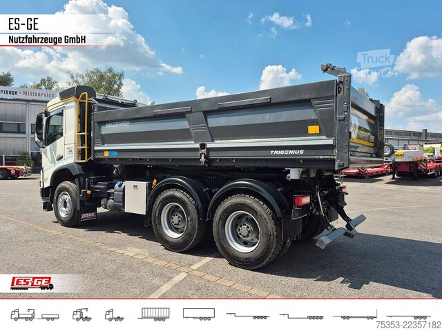 Camión de plataforma VOLVO FMX 6x4 R Xpress Meiller DSK