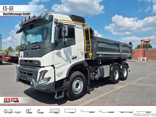 Camión de plataforma VOLVO FMX 6x4 R Xpress Meiller DSK