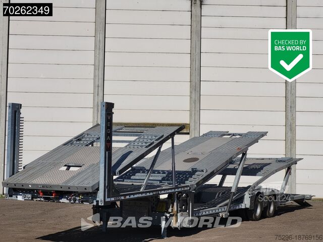 Automobilový transportér Vega 2 Axle Semi Trailer 2 axles NEW Truck autotrans...